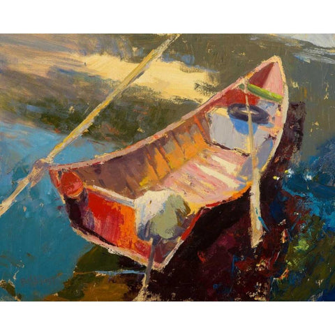 Italian Wayfarer Black Modern Wood Framed Art Print by Forst, Beth A.