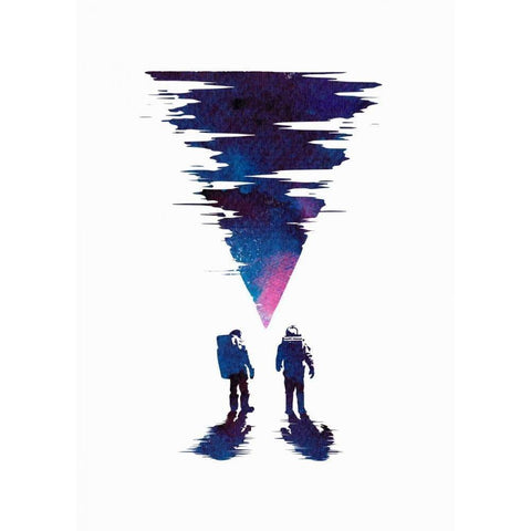 The Thing Gold Ornate Wood Framed Art Print with Double Matting by Farkas, Robert