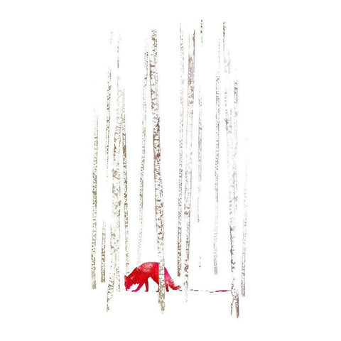 Thereaâ‚¬â„¢s Nowhere to Run Black Modern Wood Framed Art Print with Double Matting by Farkas, Robert