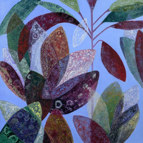 Susurros OtoÃ±ales Gold Ornate Wood Framed Art Print with Double Matting by Fedele, Daniela