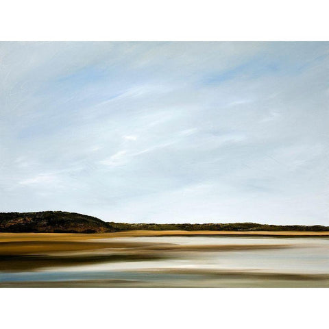 Perception Black Modern Wood Framed Art Print with Double Matting by Fleury, Rick