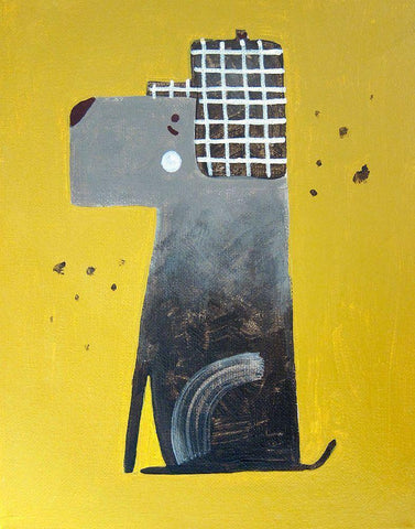 Hunting Hat Black Ornate Wood Framed Art Print with Double Matting by Filiuta, Robert