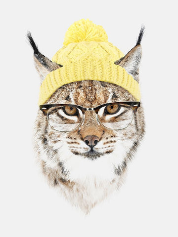 Its Pretty Cold Outside Black Ornate Wood Framed Art Print with Double Matting by Farkas, Robert