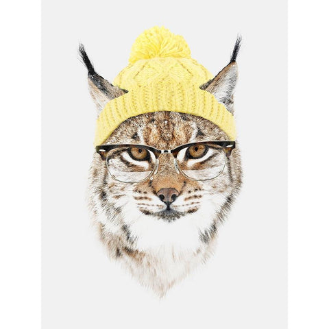 Its Pretty Cold Outside Black Modern Wood Framed Art Print by Farkas, Robert