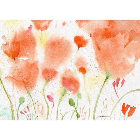 California Dreaming Black Modern Wood Framed Art Print with Double Matting by Golden, Sheila