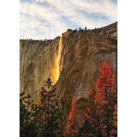 The Lost Fire Black Modern Wood Framed Art Print with Double Matting by Gordon, Dave