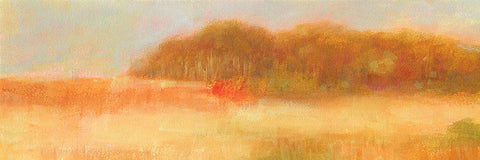 Winter Hill White Modern Wood Framed Art Print with Double Matting by Gould, Laura Graham