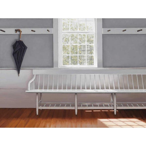 Forgotten Black Modern Wood Framed Art Print with Double Matting by Gobin, Carol