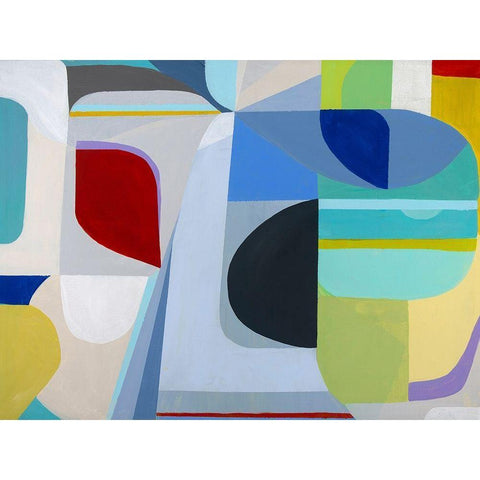 Into the Sky of This Black Modern Wood Framed Art Print by Griese, Marion