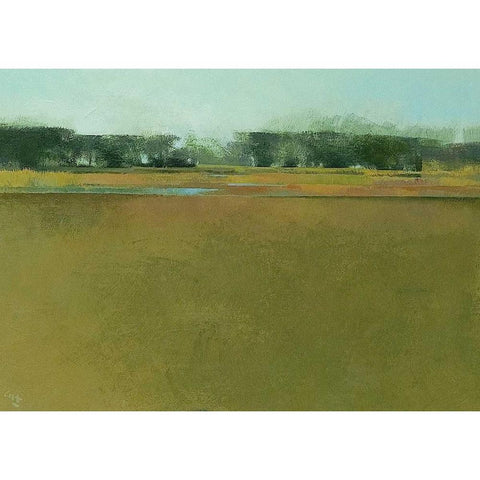 La Cienega White Modern Wood Framed Art Print by Hargreaves, Greg