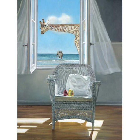 Rubberneck Gold Ornate Wood Framed Art Print with Double Matting by Hollingsworth, Karen