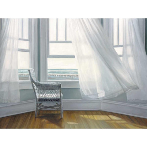 Waiting to Fly Black Modern Wood Framed Art Print by Hollingsworth, Karen