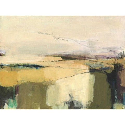 Midcoast 1 Black Modern Wood Framed Art Print by Hawkins, Amanda K.
