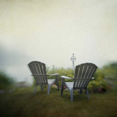 Being Present in the Moment Black Modern Wood Framed Art Print with Double Matting by Hanna, Dawn D.