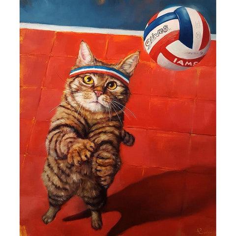 The Setter Gold Ornate Wood Framed Art Print with Double Matting by Heffernan, Lucia