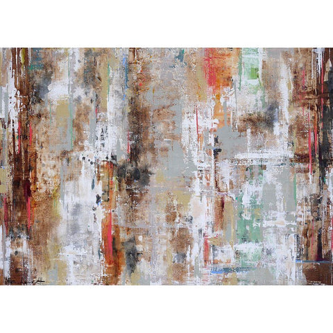 Wood Reflection Black Modern Wood Framed Art Print with Double Matting by Herckenrath, Ingeborg