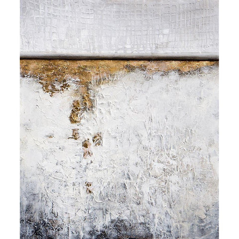 Out Of The Depths White Modern Wood Framed Art Print by Hale, Karen