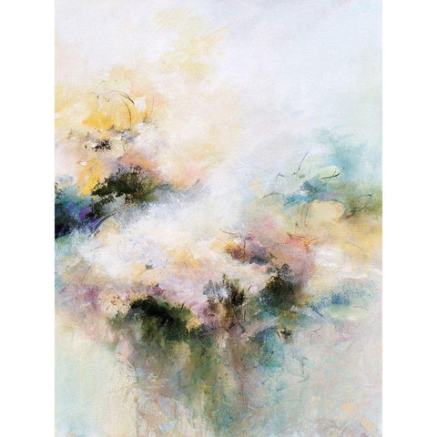 Fresh Scent Black Modern Wood Framed Art Print with Double Matting by Hale, Karen