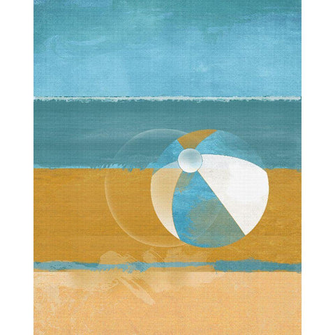Bay Shore Black Modern Wood Framed Art Print by Hastings, Porter