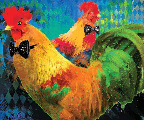 Russo and Frank Black Ornate Wood Framed Art Print with Double Matting by Hastings, Porter