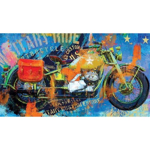 Spirit of 42 White Modern Wood Framed Art Print by Hastings, Porter