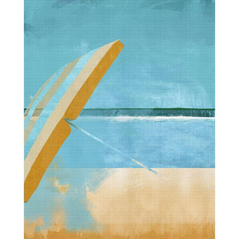 Tides White Modern Wood Framed Art Print by Hastings, Porter