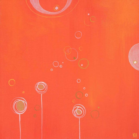 Photosynthesis II Black Modern Wood Framed Art Print by Han, Stephanie