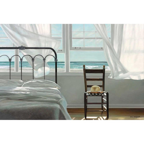 The Dream of Water Black Modern Wood Framed Art Print with Double Matting by Hollingsworth, Karen