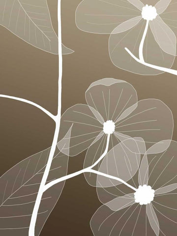 IN246_1 White Modern Wood Framed Art Print with Double Matting by GraphINC Studio