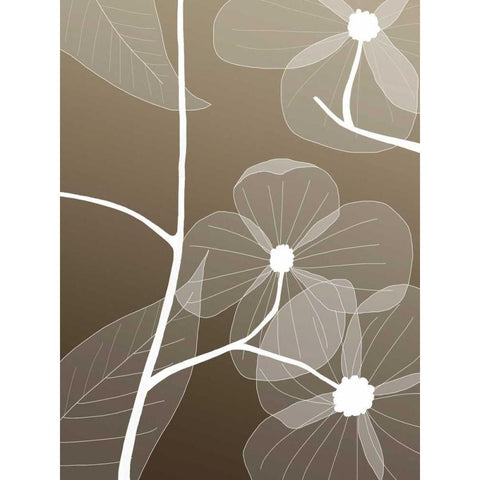 IN246_1 Black Modern Wood Framed Art Print with Double Matting by GraphINC Studio