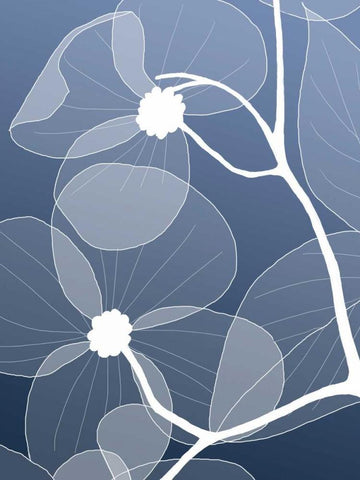 IN246_2 White Modern Wood Framed Art Print with Double Matting by GraphINC Studio