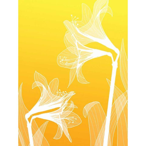 IN246_3 White Modern Wood Framed Art Print by GraphINC Studio