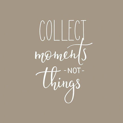 Collect Moments Black Modern Wood Framed Art Print with Double Matting by Incado