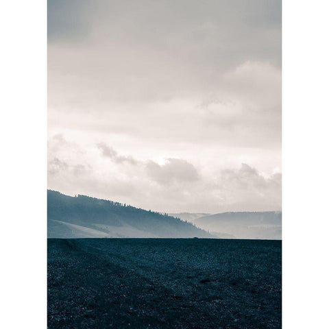 Blue Mountains VI Black Modern Wood Framed Art Print by PhotoINC Studio