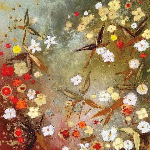 Gardens in the Mist XIII Gold Ornate Wood Framed Art Print with Double Matting by Koury, Aleah