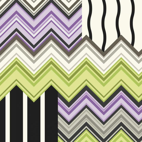 Jazzed 2 Black Modern Wood Framed Art Print by Kroner, Janelle