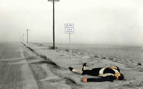 Dead Toreador Black Ornate Wood Framed Art Print with Double Matting by Kite, Barry