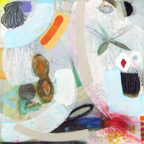 Changed My Mind 6 White Modern Wood Framed Art Print by Koury, Aleah