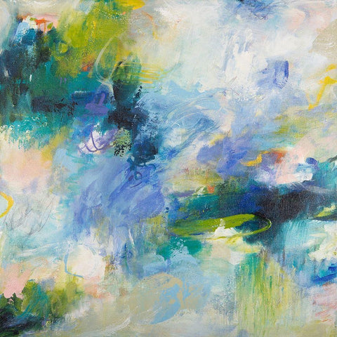 Endless Summer Series No. 2 White Modern Wood Framed Art Print by Koelman, Hilma