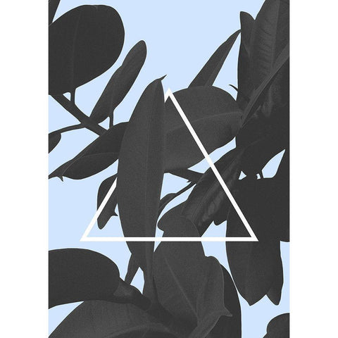 Get On Top Black Modern Wood Framed Art Print with Double Matting by Kastl-Lungberg, Hanna