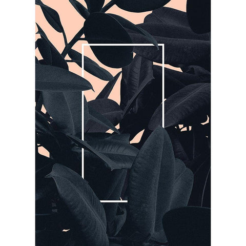 Purpose Black Modern Wood Framed Art Print with Double Matting by Kastl-Lungberg, Hanna