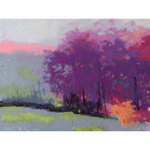Pantone Woods Black Modern Wood Framed Art Print by Kelly, Mike