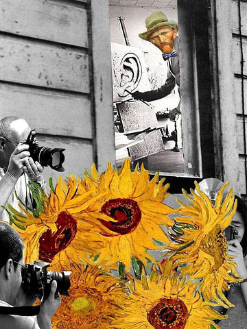 Epipahn Black Ornate Wood Framed Art Print with Double Matting by Kite, Barry