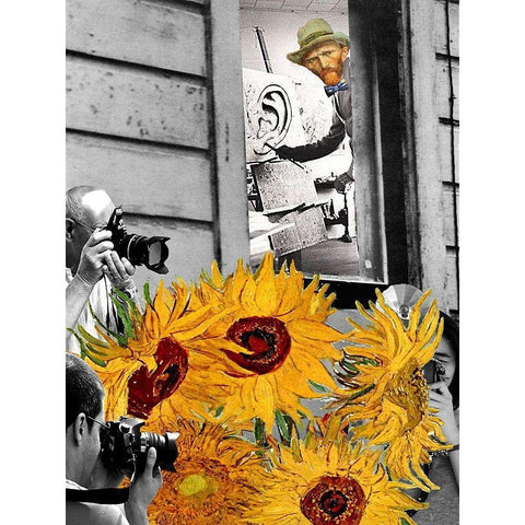 Epipahn Black Modern Wood Framed Art Print by Kite, Barry