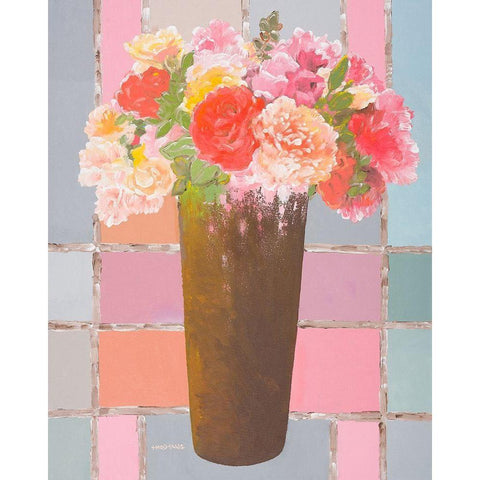 Especially for You Black Modern Wood Framed Art Print by Khorasani, Hooshang