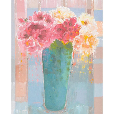 Regal and Romantic Gold Ornate Wood Framed Art Print with Double Matting by Khorasani, Hooshang