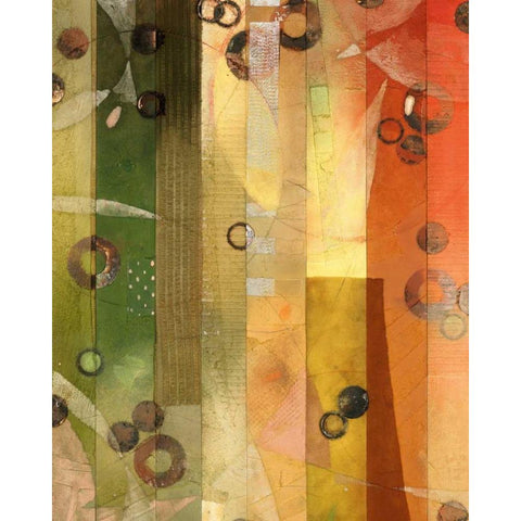 Of This World No. 10 White Modern Wood Framed Art Print by Koury, Aleah