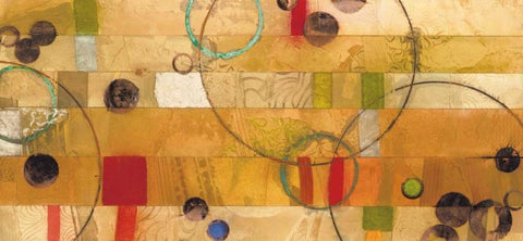 Of This World No. 16 White Modern Wood Framed Art Print with Double Matting by Koury, Aleah