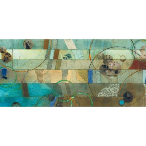 Of This World No. 18 White Modern Wood Framed Art Print by Koury, Aleah