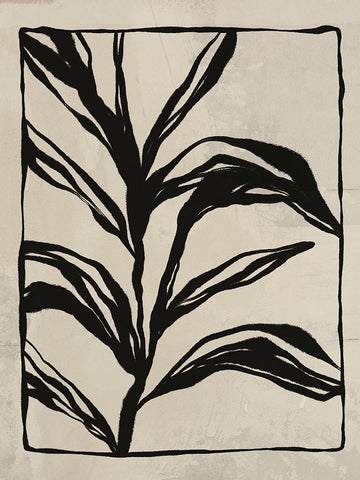 Garden 2 Black Ornate Wood Framed Art Print with Double Matting by LivinLi